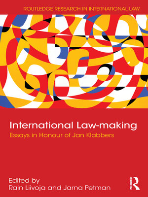 cover image of International Law-making